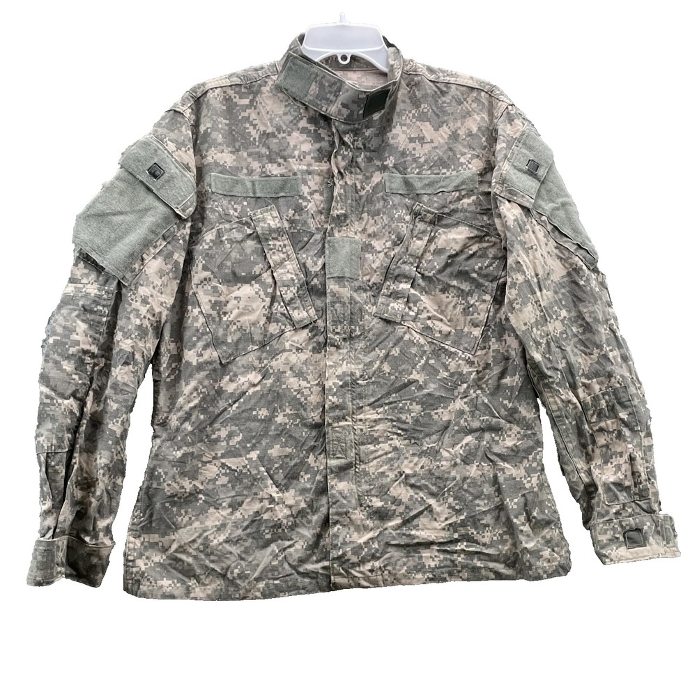 US ARMY Uniform Coat Jacket Men's Medium Digital Camo Workwear Tactical Military
